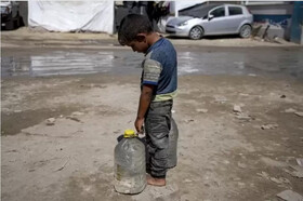 ۹۰ درصد ساکنان غزه با سختی در دسترسی به آب مواجهند