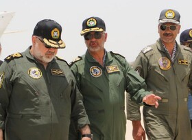 بازدید امیر سرتیپ واحدی از پایگاه شکاری برادران شهیدان دلحامد
