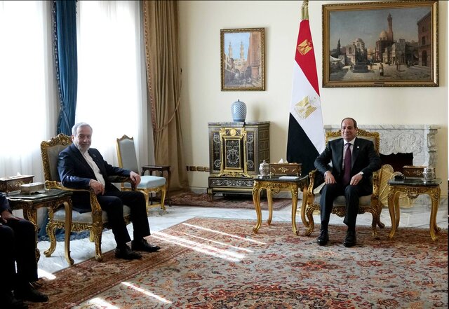 دیدار عراقچی با رئیس‌جمهور مصر