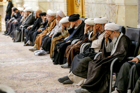 آئین سالگرد رحلت امام خمینی (ره) در حرم بانوی کرامت