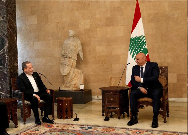 دیدار عراقچی با رئیسجمهور لبنان دیدار عراقچی با رئیسجمهور لبنان