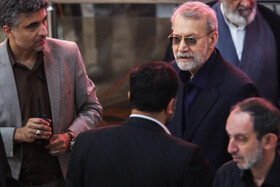 علی لاریجانی، عضو حقیقی مجمع تشخیص مصلحت نظام در مراسم سی و ششمین سالگرد ارتحال امام خمینی (ره)