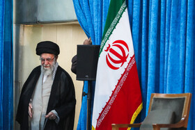 حضور مقام معظم رهبری در مراسم سی و ششمین سالگرد ارتحال امام خمینی (ره)