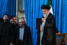 حضور مقام معظم رهبری در مراسم سی و ششمین سالگرد ارتحال امام خمینی (ره)