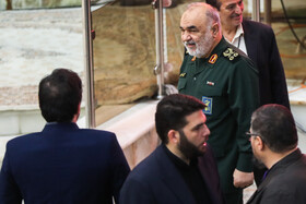 حسین سلامی، فرمانده سپاه در مراسم سی و ششمین سالگرد ارتحال امام خمینی (ره)
