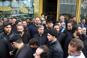حضور مسعود امامی‌یگانه استاندار اردبیل در آئین اعلان عزای حسینی در اردبیل