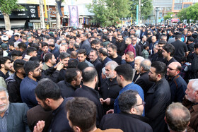 حضور علی نیکزاد نایب رئیس مجلس شورای اسلامی در آئین اعلان عزای حسینی در اردبیل