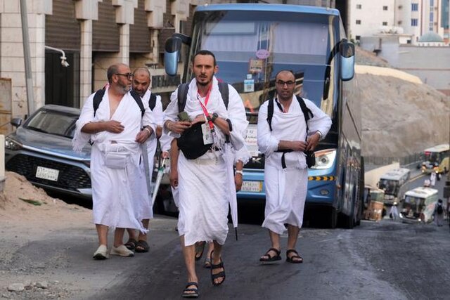 خروج حاجیها از مکه آغاز شد خروج حاجیها از مکه آغاز شد