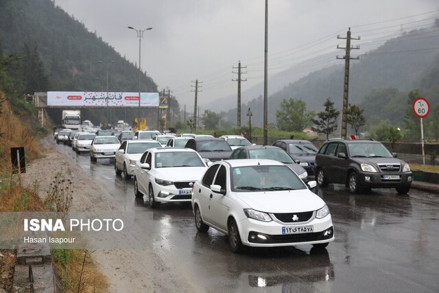 ترافیک در هراز و سوادکوه مقطعی پرحجم است/ بازگشایی محور کندوان از ساعت ۱۲ امروز