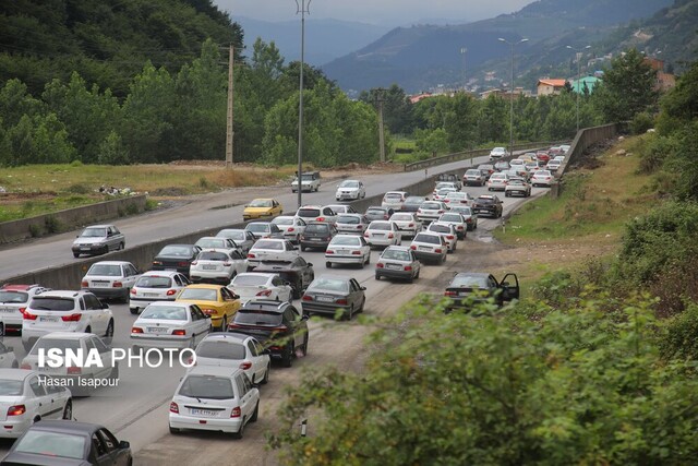 ترافیک در جادههای مازندران مقطعی پرحجم و روان است ترافیک در جادههای مازندران مقطعی پرحجم و روان است
