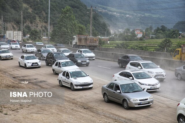 ترافیک نیمه‌سنگین در آزادراه‌های قزوین