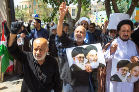 راهپیمایی سالروز قیام 15 خرداد قم