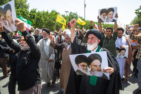 راهپیمایی سالروز قیام 15 خرداد قم