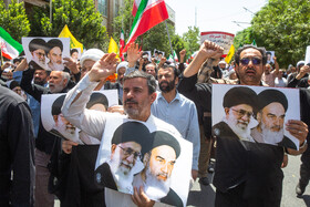 راهپیمایی سالروز قیام 15 خرداد قم