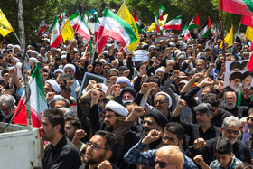 راهپیمایی سالروز قیام 15 خرداد قم