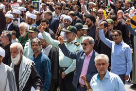 راهپیمایی سالروز قیام 15 خرداد قم