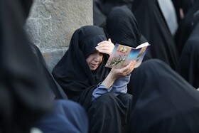 قرائت دعای عرفه در همدان