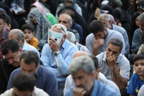 قرائت دعای عرفه در همدان
