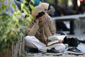 قرائت دعای عرفه در همدان