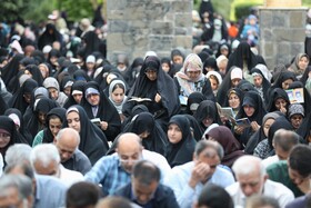 قرائت دعای عرفه در همدان