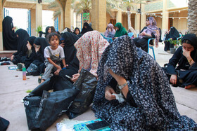 مراسم قرائت دعای پر فیض عرفه در جزیره کیش
