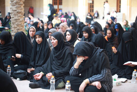 مراسم قرائت دعای پر فیض عرفه در جزیره کیش