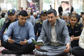 طنین دعای پرفیض عرفه درخراسان شمالی
