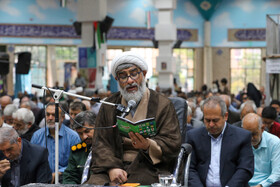 طنین دعای پرفیض عرفه درخراسان شمالی