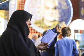 قرائت دعای عرفه در کرمان