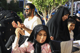 قرائت دعای عرفه در کرمان