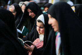 برگزاری مراسم با‌شکوه دعای عرفه در حرم امام رضا (ع) - مشهد