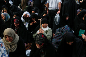 برگزاری مراسم با‌شکوه دعای عرفه در حرم امام رضا (ع) - مشهد
