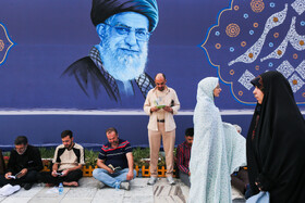 برگزاری مراسم با‌شکوه دعای عرفه در حرم امام رضا (ع) - مشهد