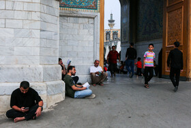 برگزاری مراسم با‌شکوه دعای عرفه در حرم امام رضا (ع) - مشهد