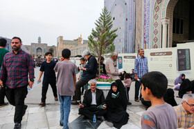 برگزاری مراسم با‌شکوه دعای عرفه در حرم امام رضا (ع) - مشهد