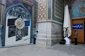 برگزاری مراسم با‌شکوه دعای عرفه در حرم امام رضا (ع) - مشهد