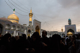 برگزاری مراسم با‌شکوه دعای عرفه در حرم امام رضا (ع) - مشهد