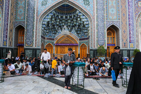 برگزاری مراسم با‌شکوه دعای عرفه در حرم امام رضا (ع) - مشهد