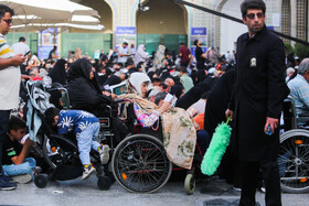 برگزاری مراسم با‌شکوه دعای عرفه در حرم امام رضا (ع) - مشهد