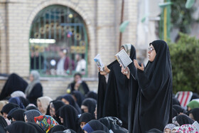 مراسم دعای عرفه در قزوین