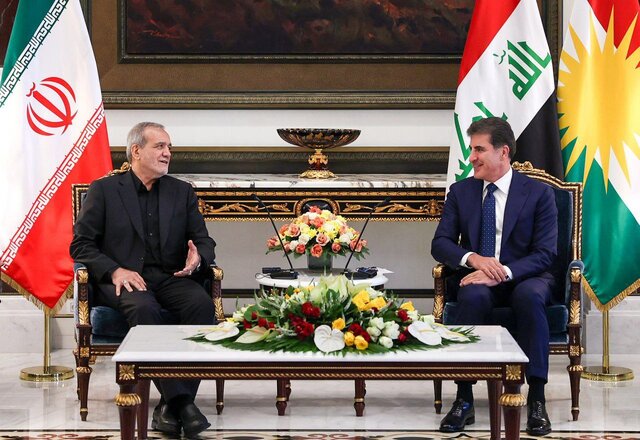 «نیچیروان بارزانی» عید قربان را به مقام معظم رهبری و رییس جمهور ایران تبریک گفت