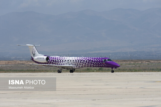 تصویر آرشیوی است بازگشت پروازهای خارجی فرودگاه رشت به روال عادی
