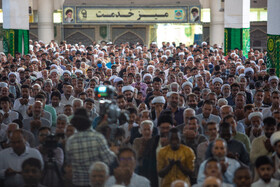 نماز عید سعید قربان در مصلی قدس قم