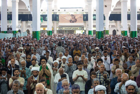 نماز عید سعید قربان در مصلی قدس قم
