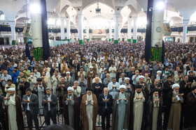 نماز عید سعید قربان در مصلی قدس قم