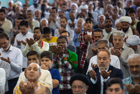 نماز عید سعید قربان در مصلی قدس قم