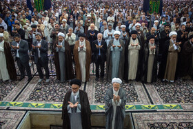 نماز عید سعید قربان در مصلی قدس قم