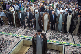 نماز عید سعید قربان در مصلی قدس قم