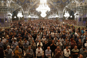 اقامه نماز عید سعید قربان در حرم مطهر رضوی