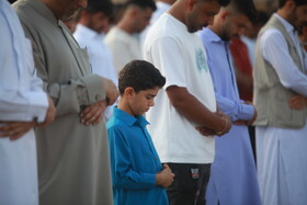 اقامه نماز عید سعید قربان اهل سنت - جزیره کیش